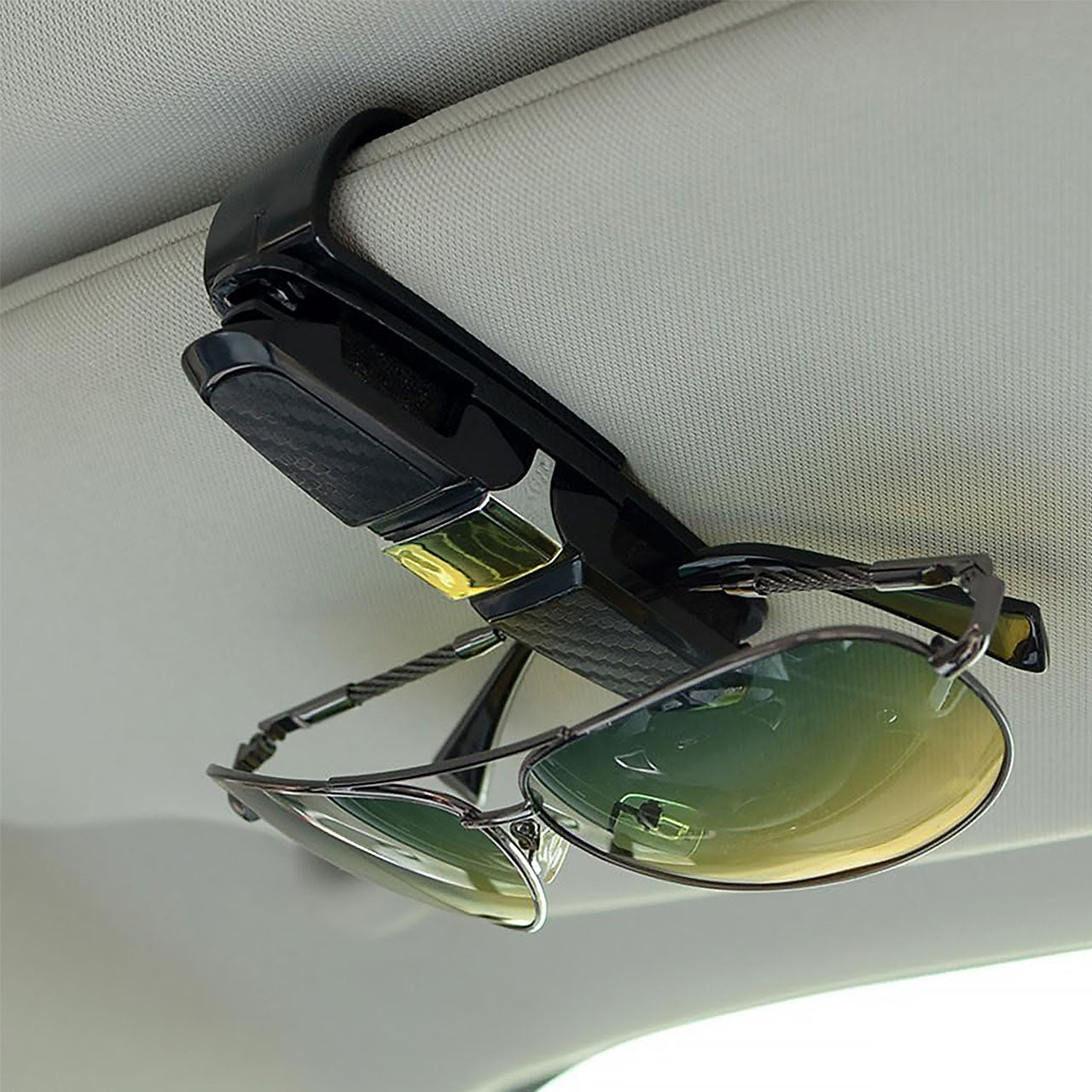 Glasses Holders for Car Sun Visor Eyeglasses Clips - SHARGGE