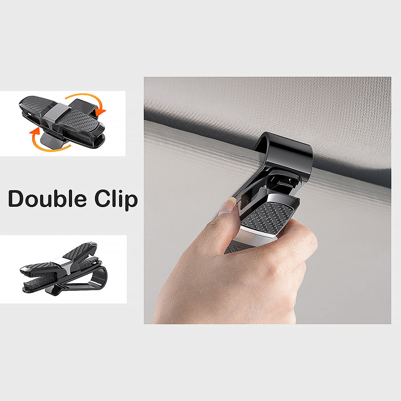 Glasses Holders for Car Sun Visor Eyeglasses Clips - SHARGGE