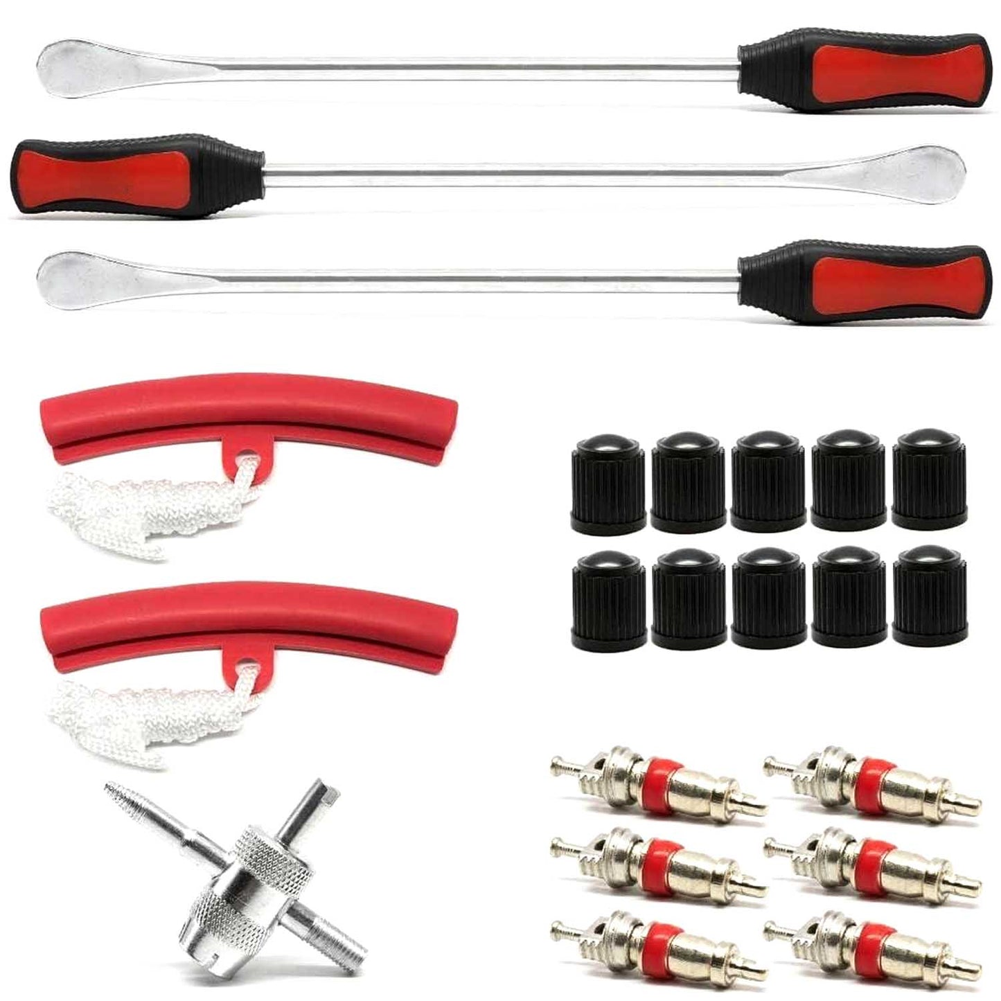 14.5 inch Tire Spoons Kit, Professional Tire Changing Spoons Lever Iron