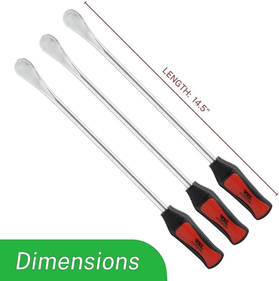 14.5 inch Tire Spoons Kit, Professional Tire Changing Spoons Lever Iron