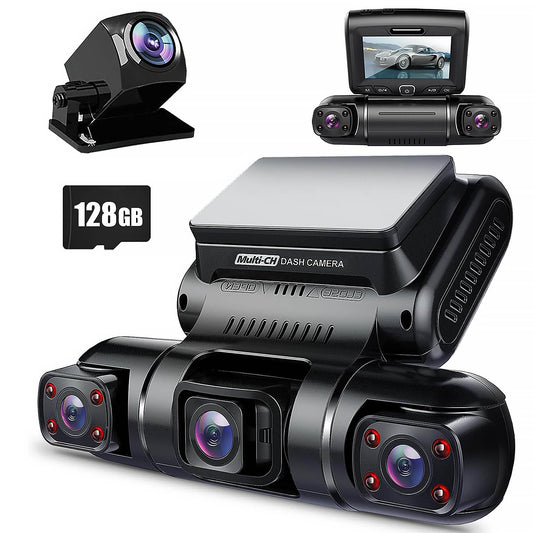 4 Channel Full HD 360 Degree View Dash Cam WiFi Night Vision