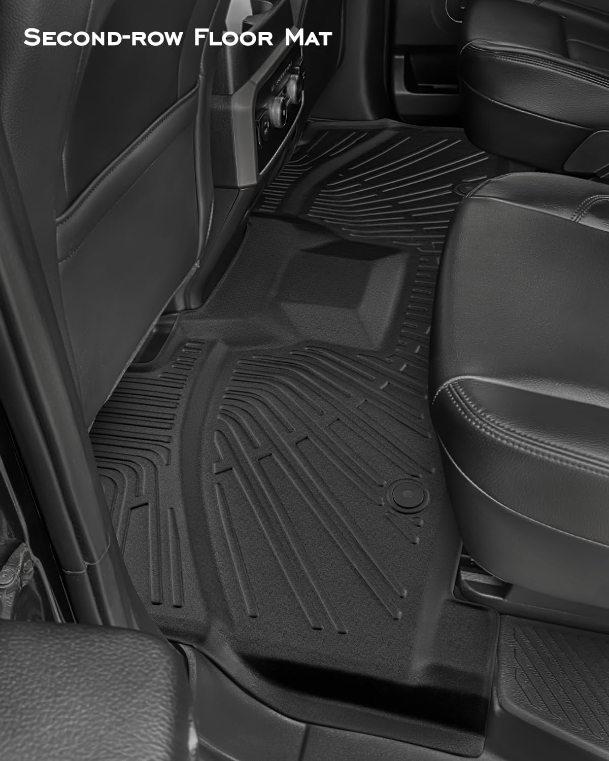 Floor Mats for Ford Expedition 2018-2025 7 Seater, Black, 4 Pieces