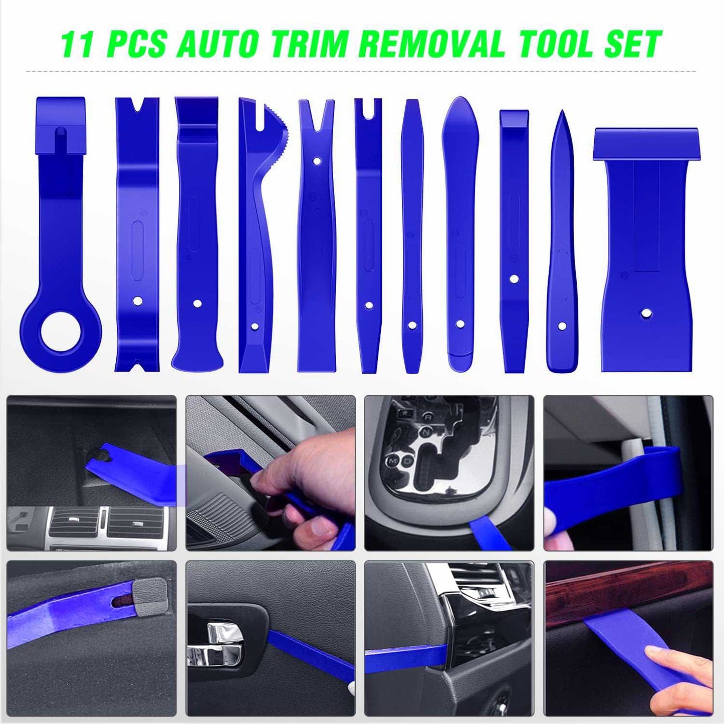 238Pcs Trim Removal Tool Push Pin Bumper Retainer Adhesive Cable Clips Fastener Remover Plier Set