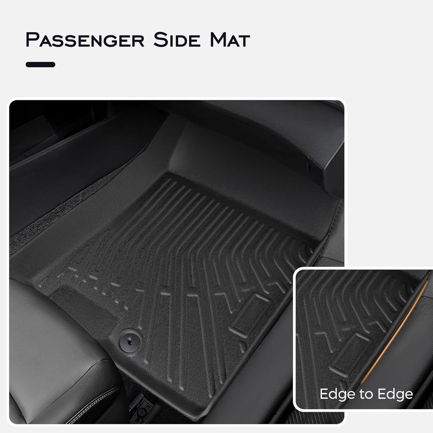 Floor Mats for Hyundai Sonata 2021-2025, Black, 4 Pieces