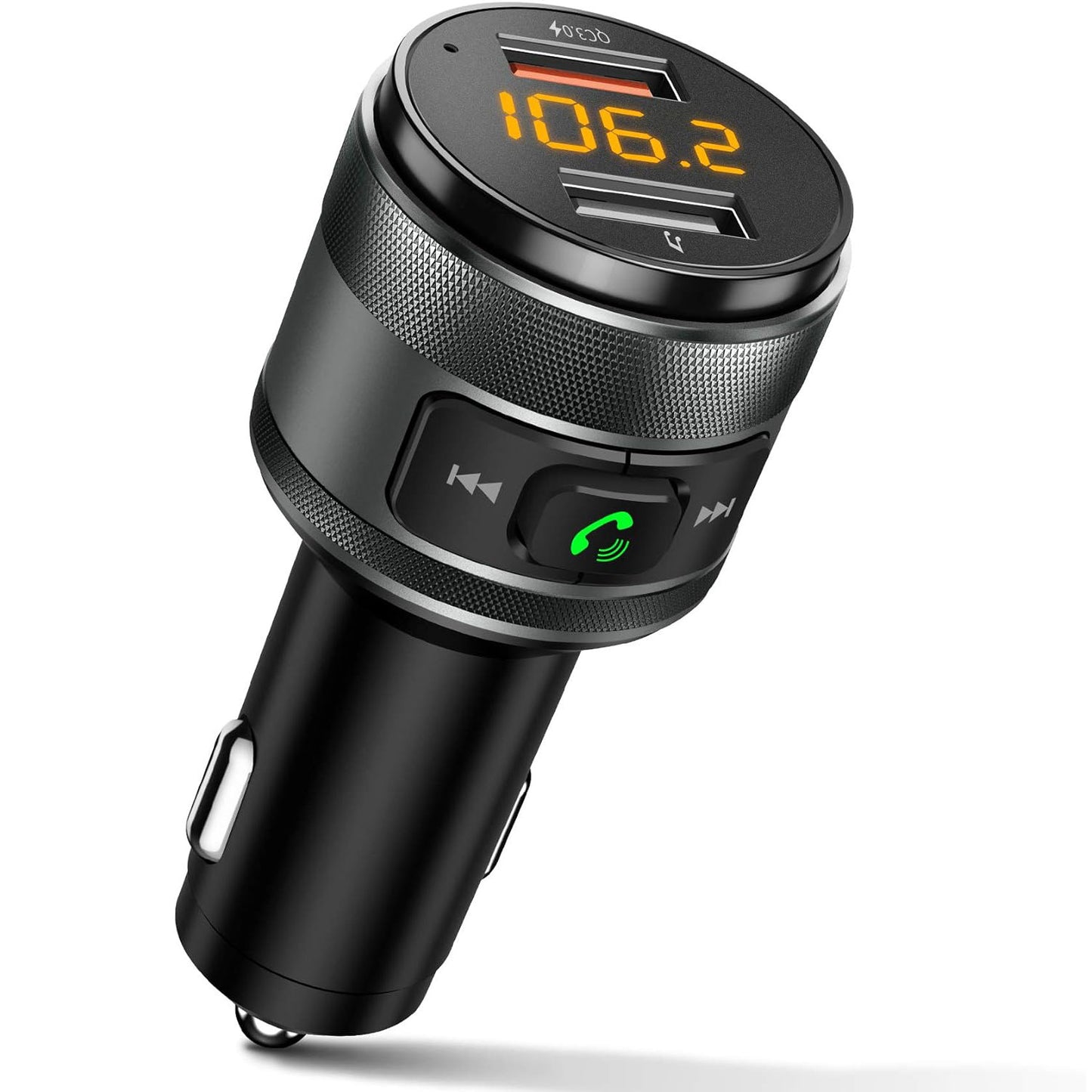 All in one Bluetooth Adapter FM Transmitter Music Player Charger