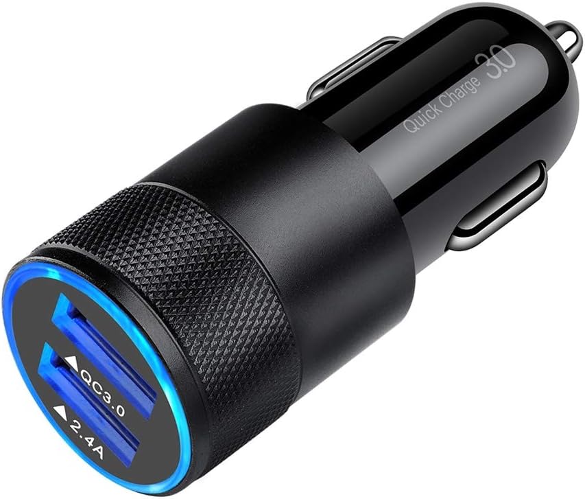 Car Charger Quick Charging 5.4A/30W Phone USB Adapter