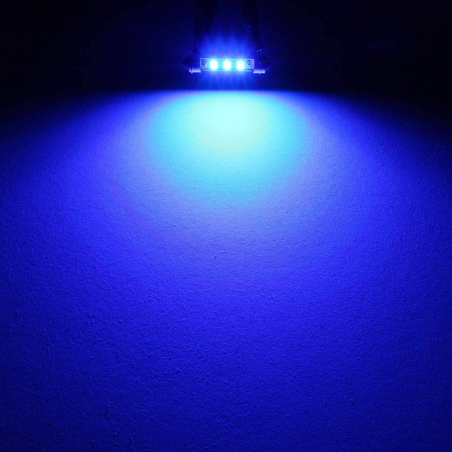 4 Pack 41mm 42mm 578 212-2 Festoon LED Bulb for Car Interior Map Dome Reading Trunk Courtesy Light, Blue - SHARGGE