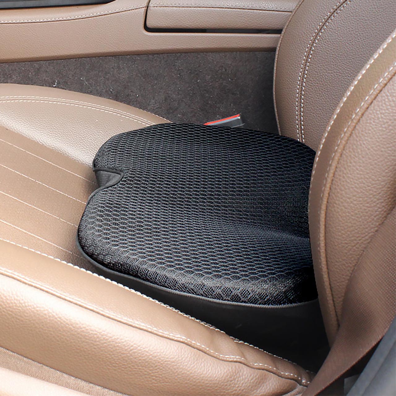 Memory Foam Car Seat Cushion for Sciatica & Lower Back Pain Relief