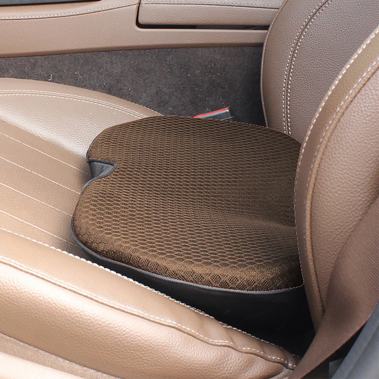 Memory Foam Car Seat Cushion for Sciatica & Lower Back Pain Relief