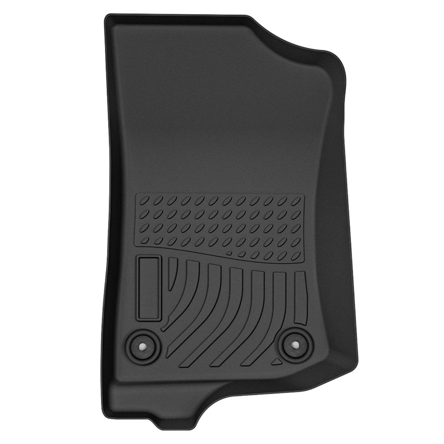 for Jeep Wrangler 4xe 2021-2023, TPE All Weather Floor Mats, Black, 3 Pieces - SHARGGE