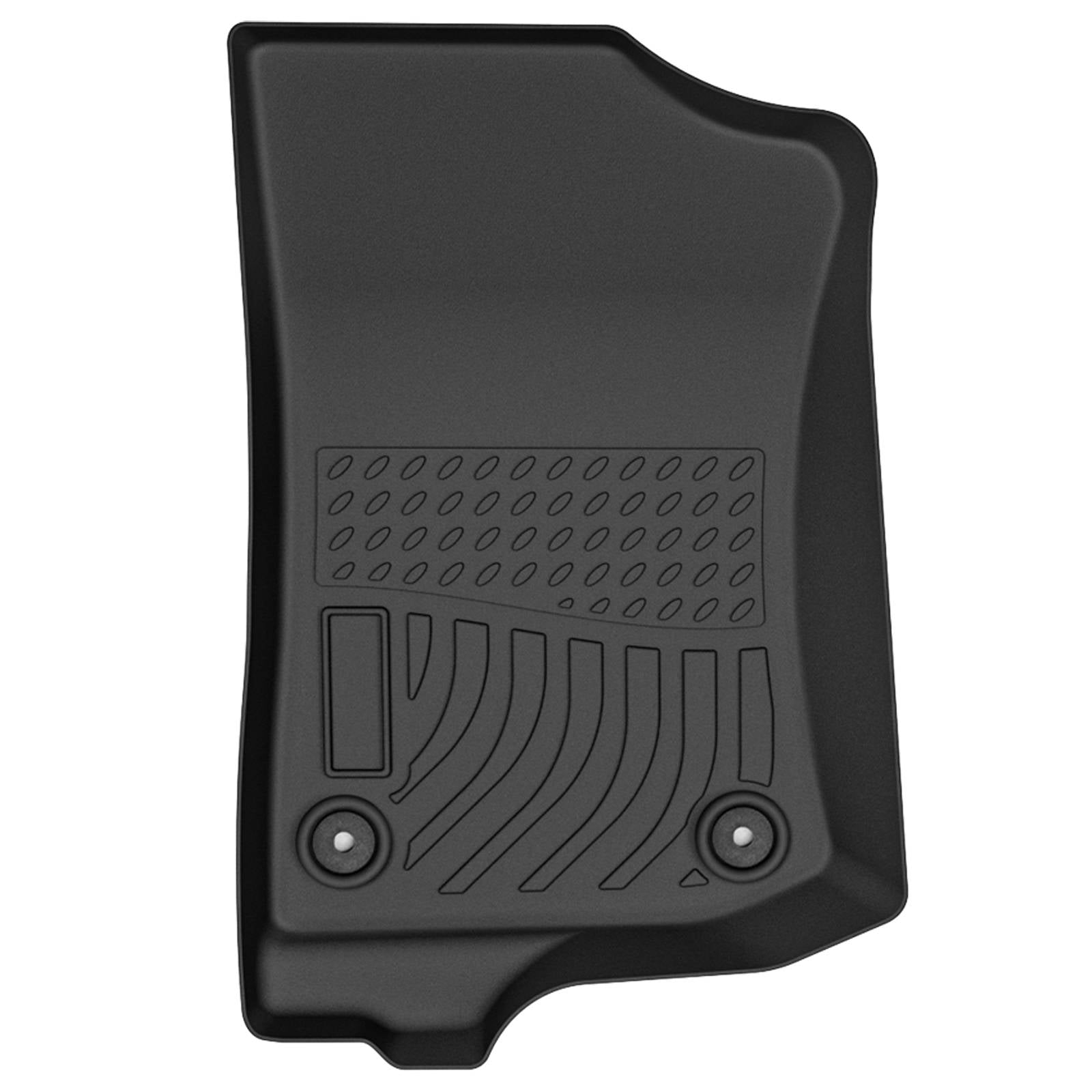 for Jeep Wrangler Unlimited JL 4-Door 2018-2023, TPE All Weather Floor Mats, Black, 3 Pieces - SHARGGE