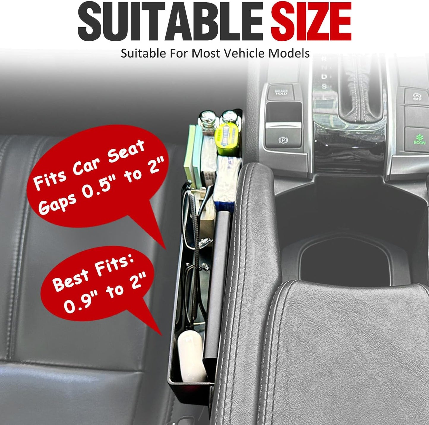 3-in-1 Steering Wheel Table Tray and Car Seat Gap Filler Organizer