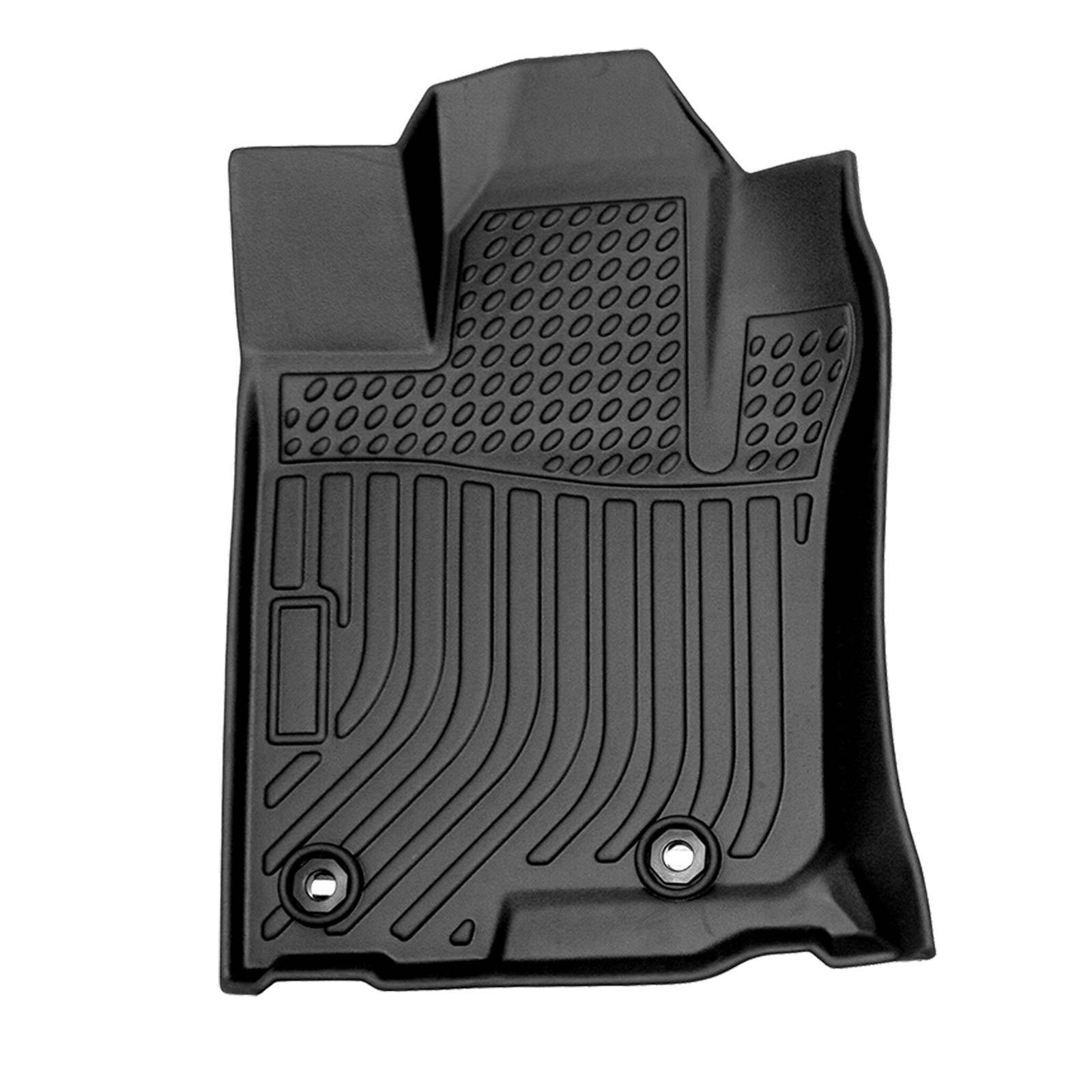 for Toyota 4Runner 2014-2023,  TPE All Weather Floor Mats, Black, 3 Pieces - SHARGGE