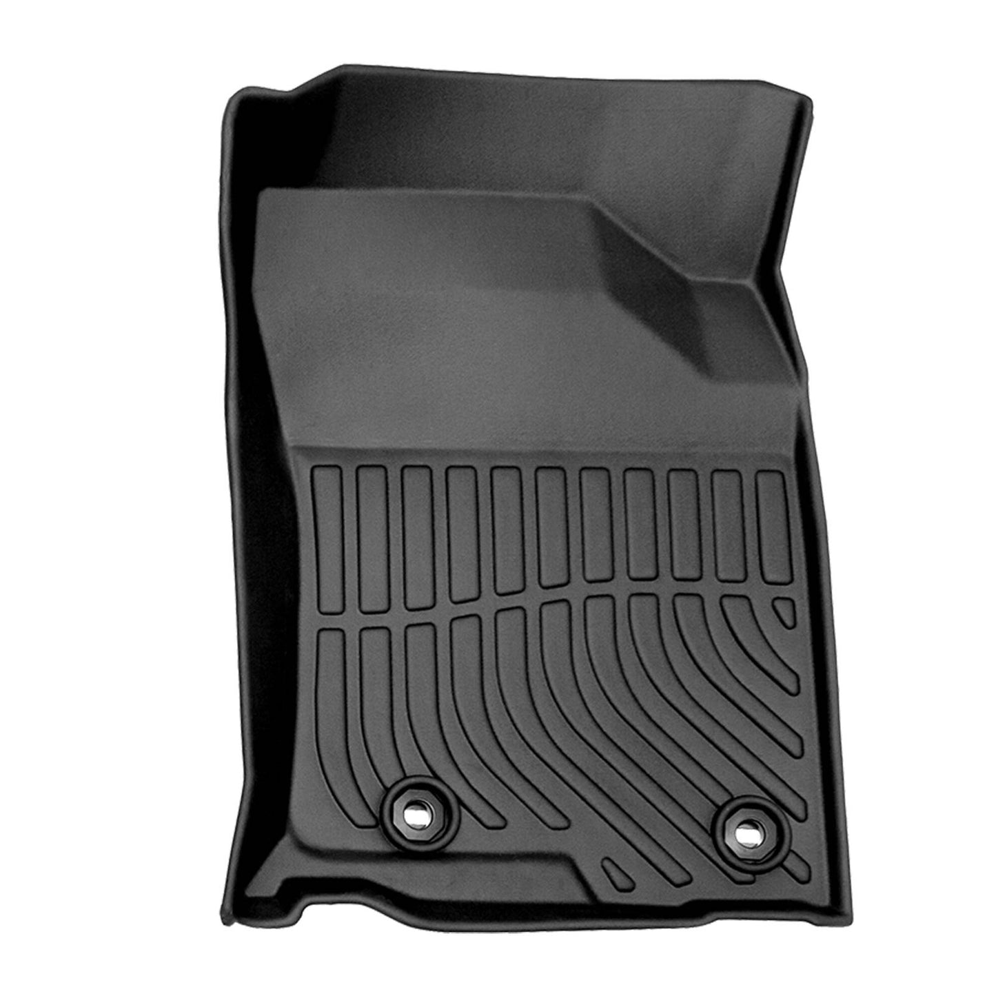 for Toyota 4Runner 2014-2023,  TPE All Weather Floor Mats, Black, 3 Pieces - SHARGGE