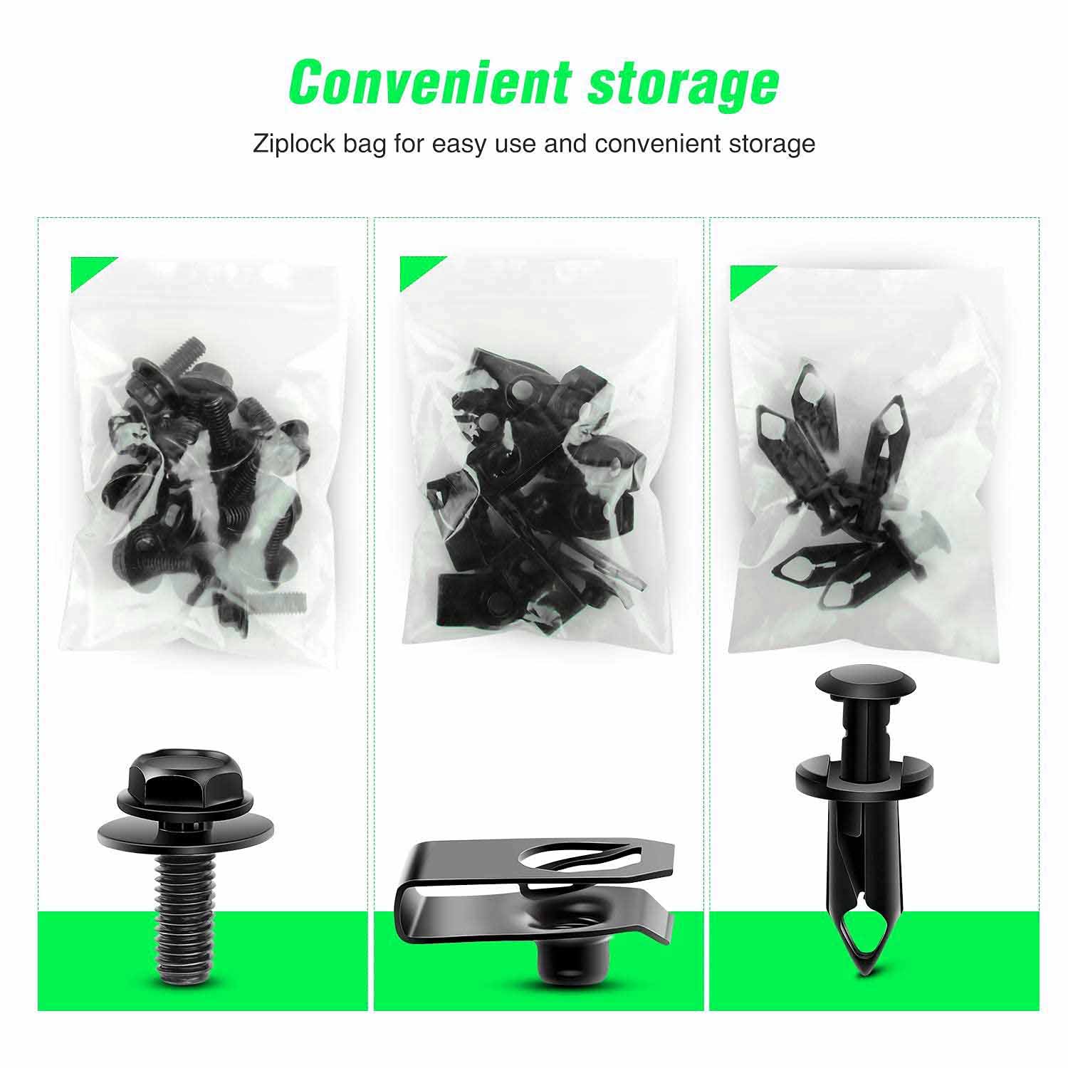 35PCS Push Retainer Fastener Rivet Clips - SHARGGE