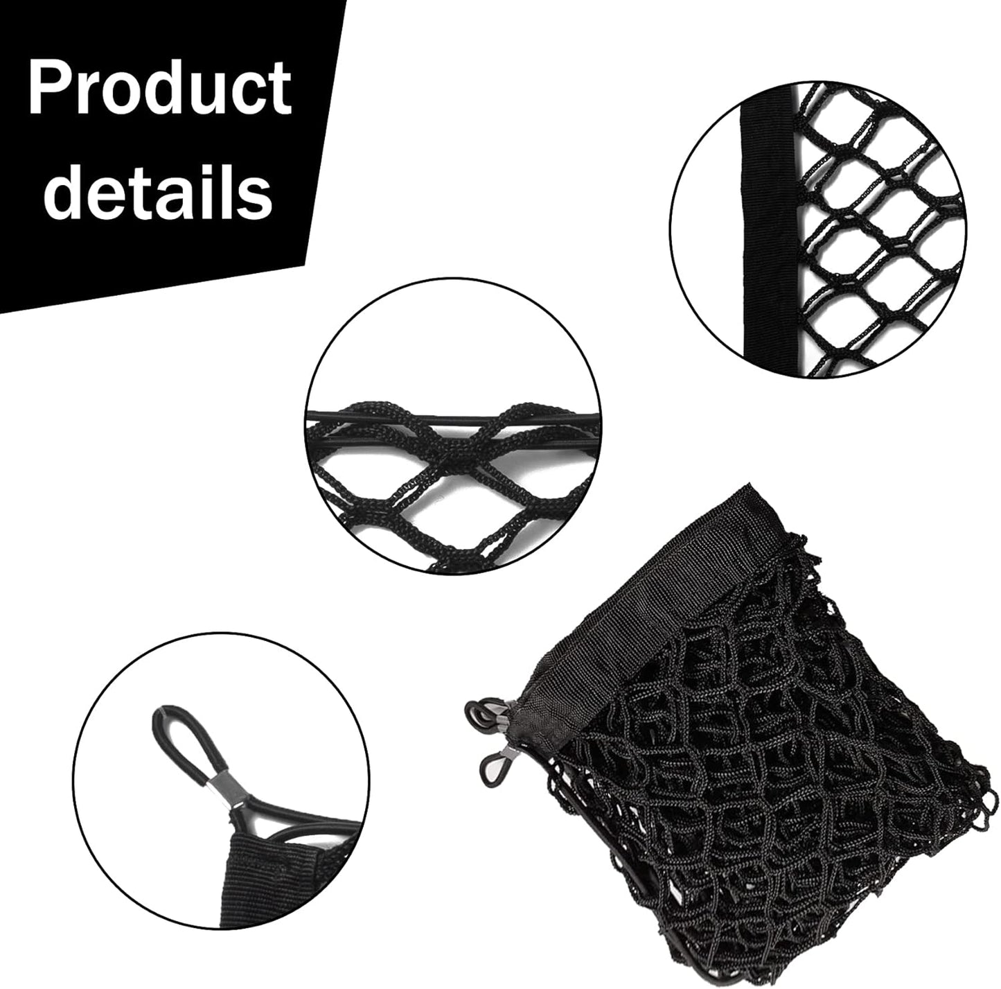 Cargo Net Trunk Storage Stretchable with Hook