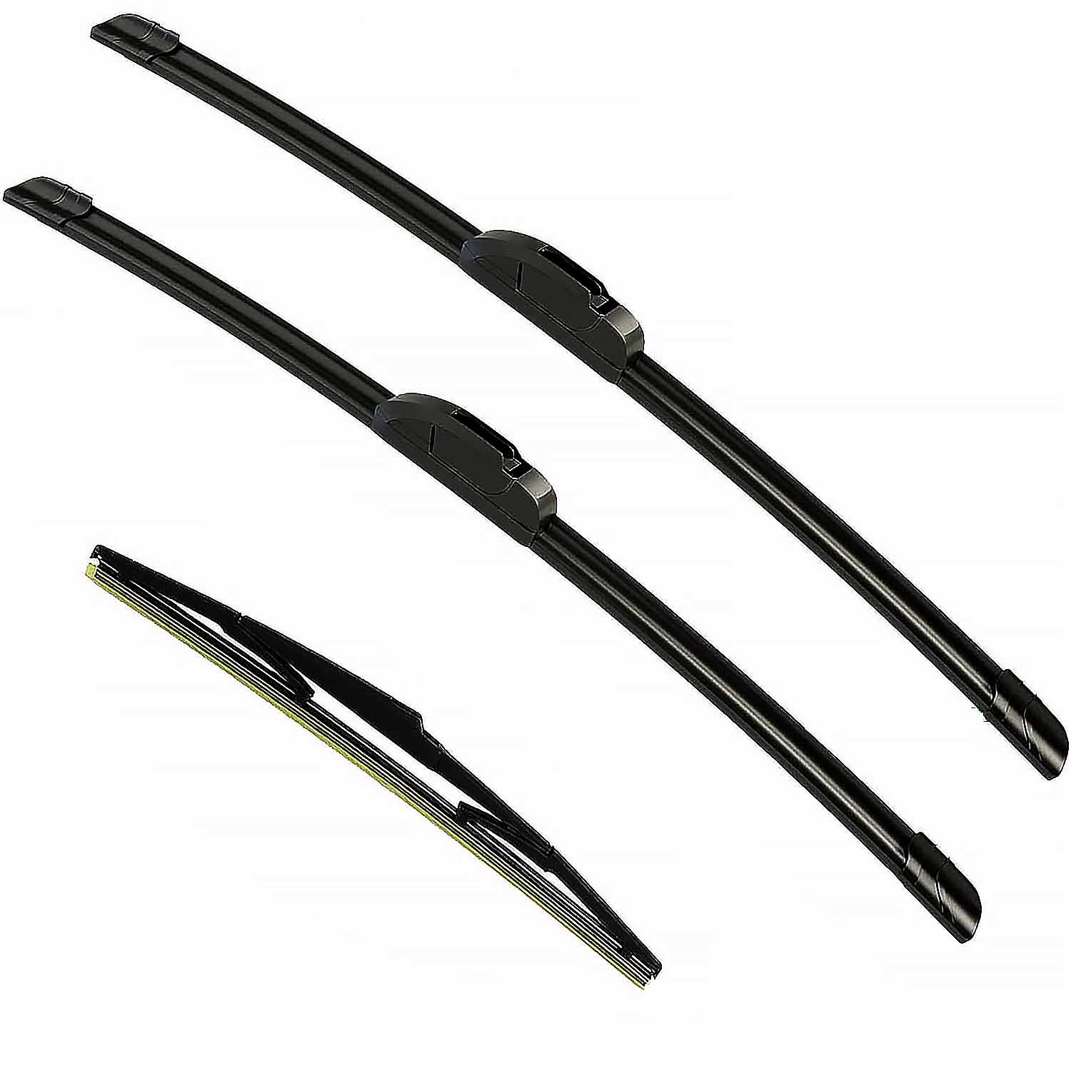 26"+16"+12" Windshield Wiper Blades Set Replacement for 2019-2020 2021 2022 2023 Toyota RAV4,2006-2015 Mazda 5 - SHARGGE